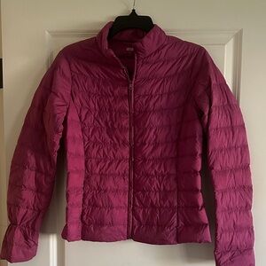 Uniqlo Women's Fuchsia Puffer Jacket